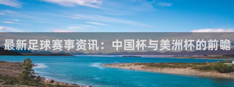 最新足球赛事资讯：中国杯与美洲杯的前瞻