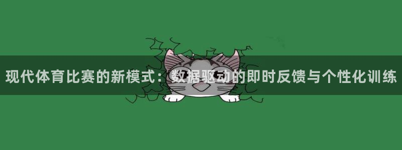 现代体育比赛的新模式：数据驱动的即时反馈与个性化训练
